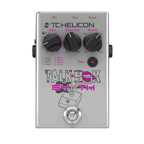 TC Helicon Talkbox Synth Vocal Effects Pedal