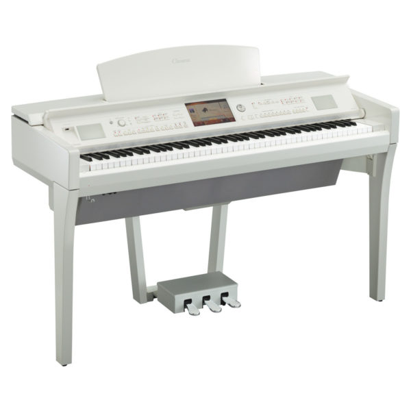 Yamaha CVP 709 Clavinova Digital Piano Polished White