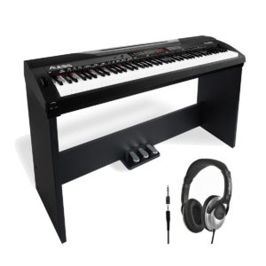 Alesis CODA Pro 88-Key Digital Piano with Stand and Free Headphones