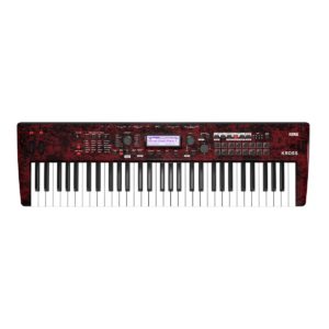Korg Kross 2 61 Key Synthesizer Workstation Red Marble - Box Opened
