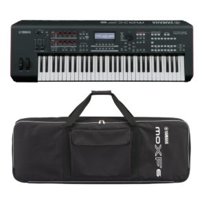 Yamaha MOXF6 Synthesizer Keyboard With Yamaha Soft Case