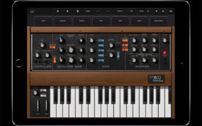Minimoog iPad App Released
