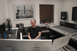 Mike Stobbie in the Studio