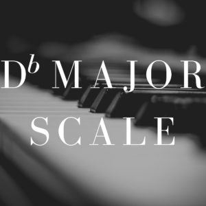 D Flat Major Scale Piano