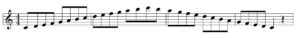 C Major Scale Right Hand